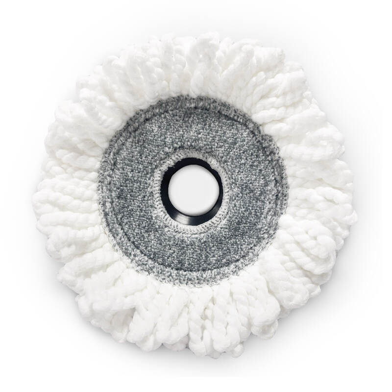 Bộ Cây Lau Nhà Mini Spin Mop & 2 Bông Lau Nhà - Màu Xanh Mint - Locknlock - ETM498MIT, , large image number null